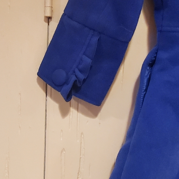 American Widgeon Blue Kids Pea Coat - Picture 3 of 4